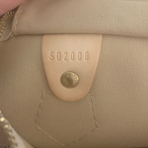 Speedy 30 Damier Azur Louis Vuitton - Picture 2 of 14